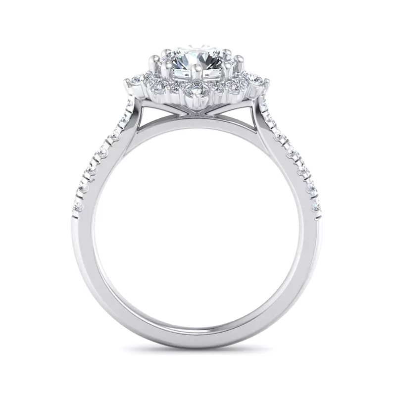 Platinum Daniela Engagement Ring