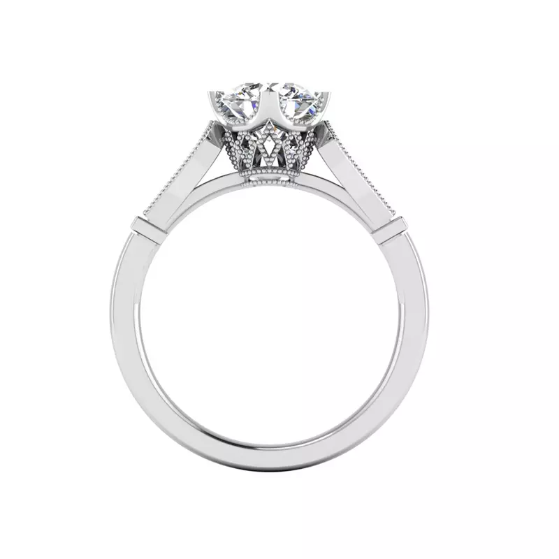 Platinum Lauren Engagement Ring