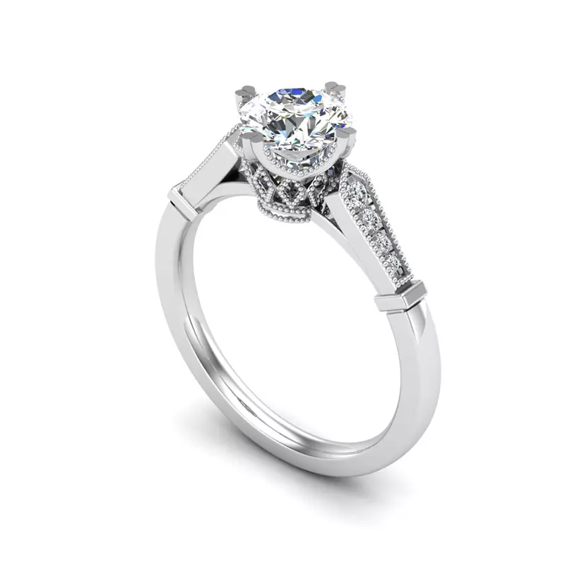 Platinum Lauren Engagement Ring