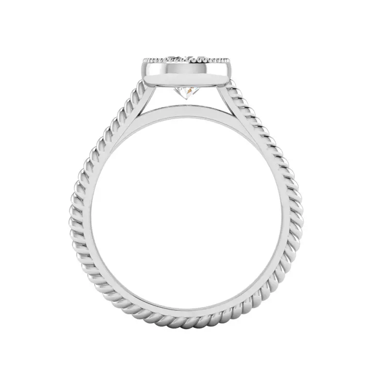 18K White Gold Elsie Engagement Ring
