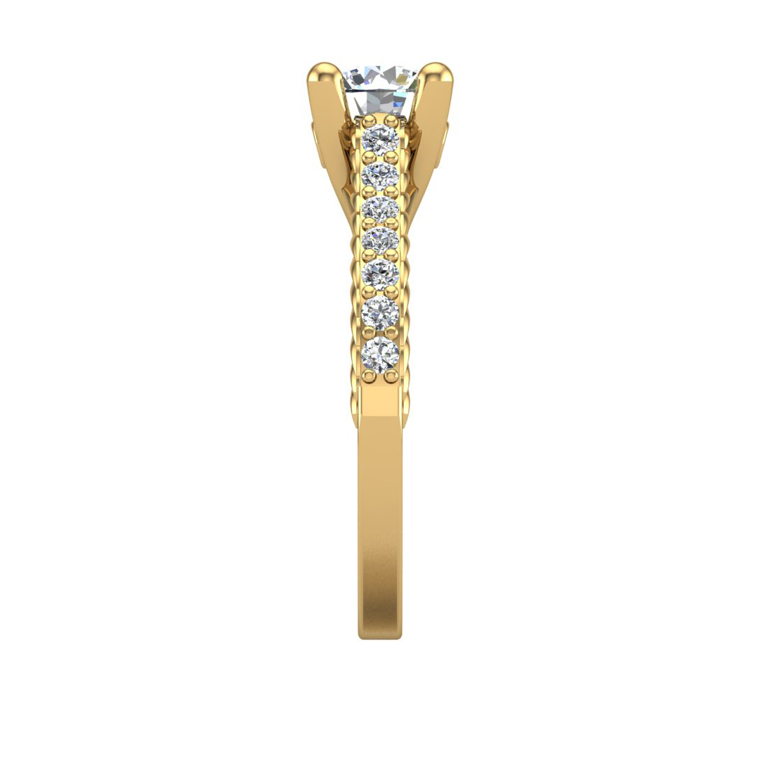 18K Yellow Gold Margot Engagement Ring