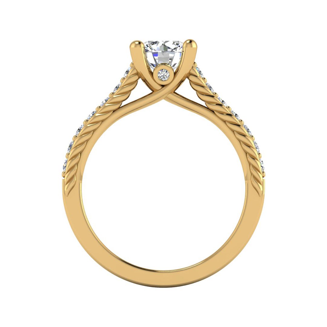 18K Yellow Gold Margot Engagement Ring