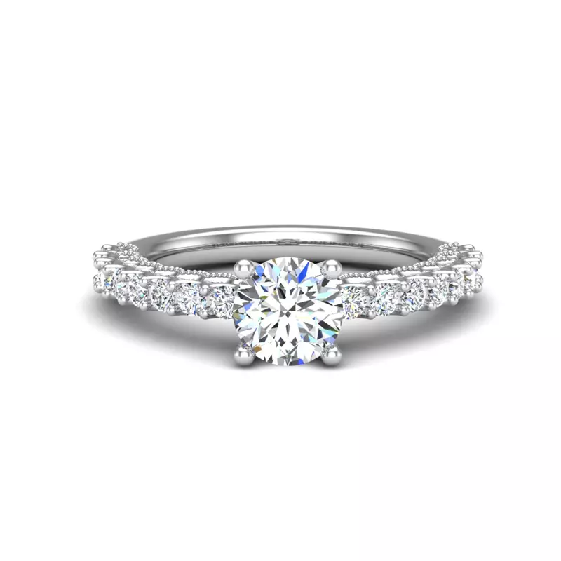 14K White Gold Brooke Engagement Ring
