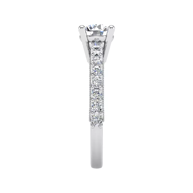 14K White Gold Brooke Engagement Ring