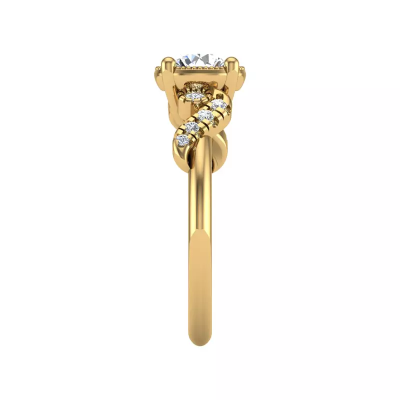 18K Yellow Gold Sawyer Engagement Ring