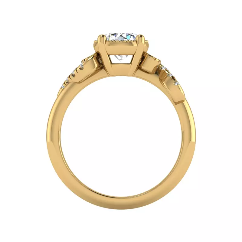 18K Yellow Gold Sawyer Engagement Ring