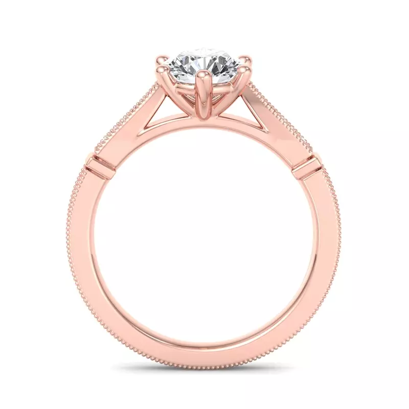 14K Rose Gold Selena Engagement Ring