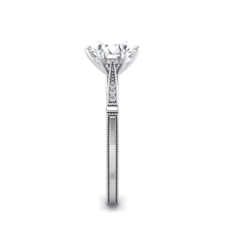 14K White Gold Selena Engagement Ring