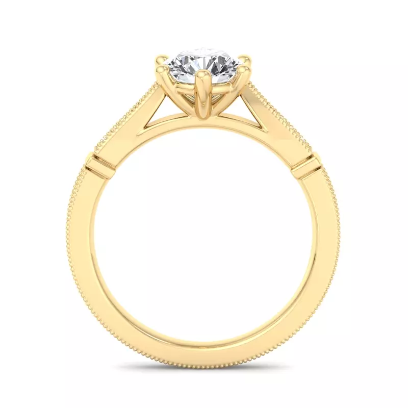 14K Yellow Gold Selena Engagement Ring
