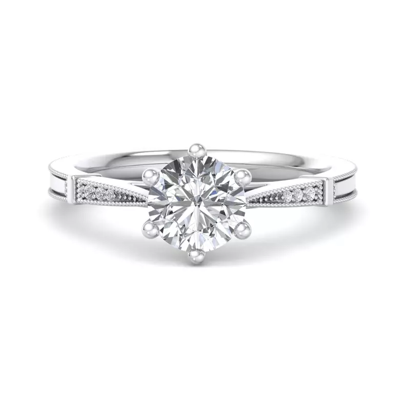 Platinum Selena Engagement Ring