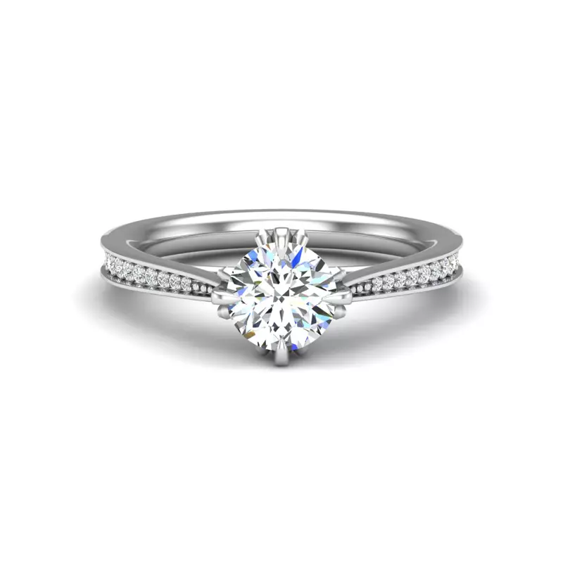 14K White Gold Mya Engagement Ring
