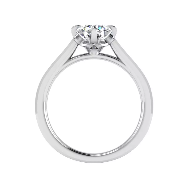 14K White Gold Mya Engagement Ring