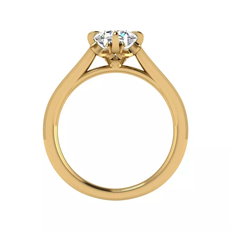14K Yellow Gold Mya Engagement Ring