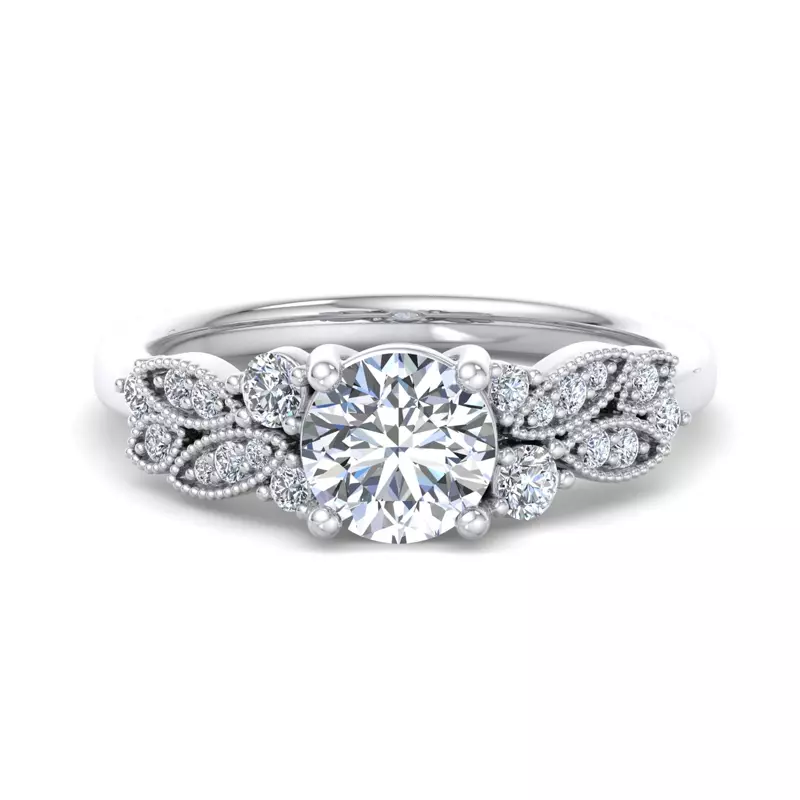 14K White Gold Sydney Engagement Ring