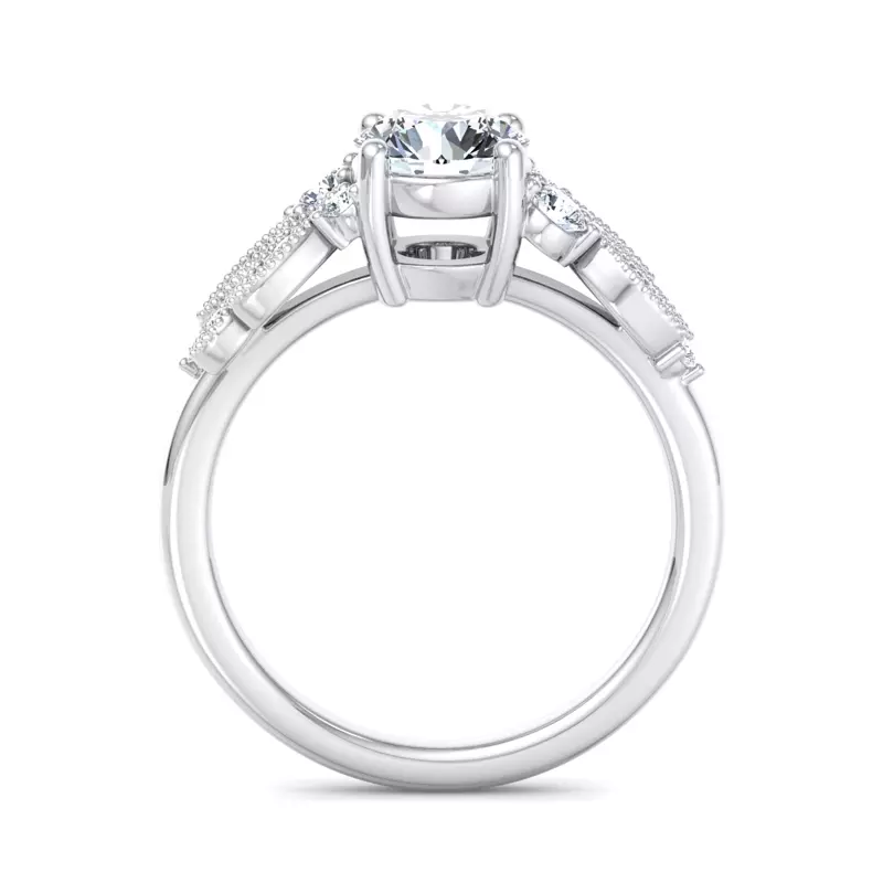 14K White Gold Sydney Engagement Ring
