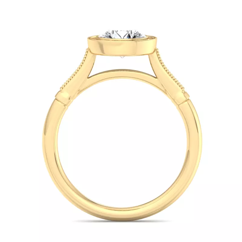 18K Yellow Gold Diana Engagement Ring