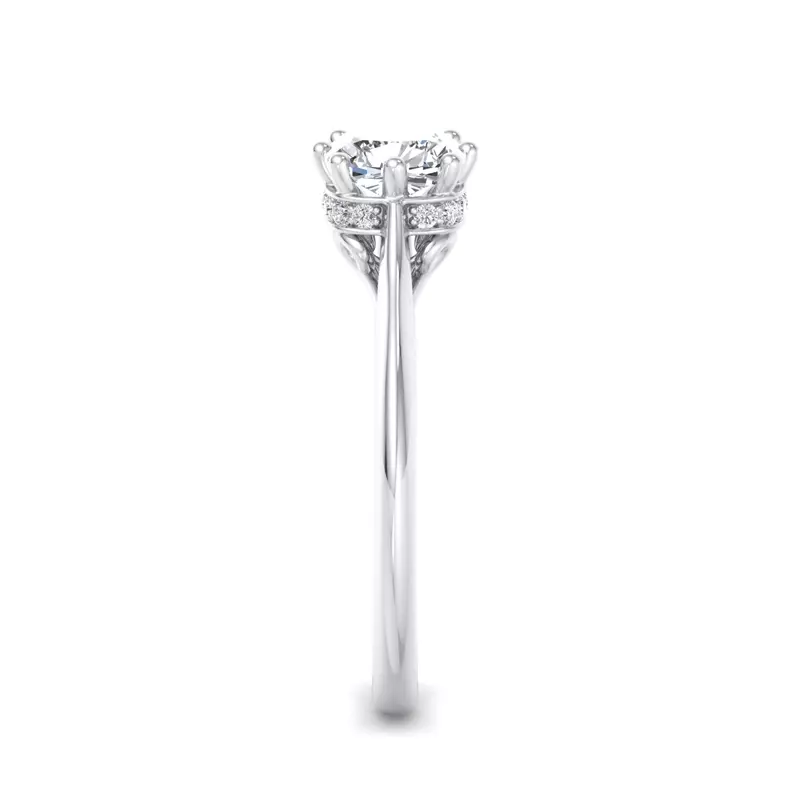 14K White Gold Alayna Engagement Ring