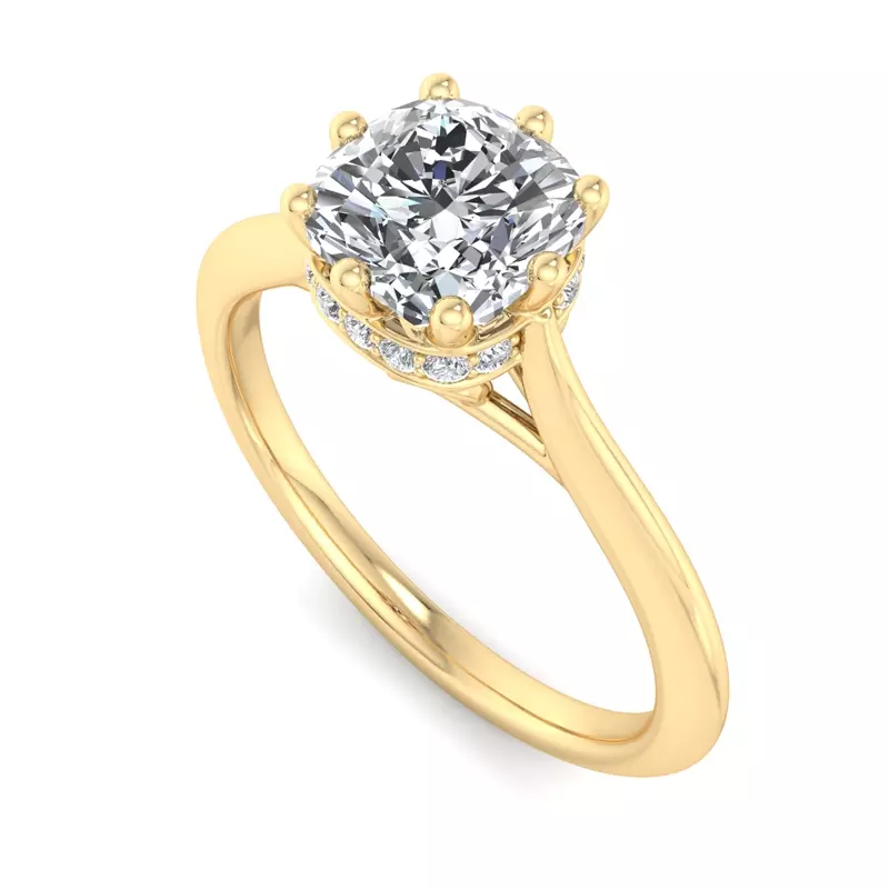 14K Yellow Gold Alayna Engagement Ring