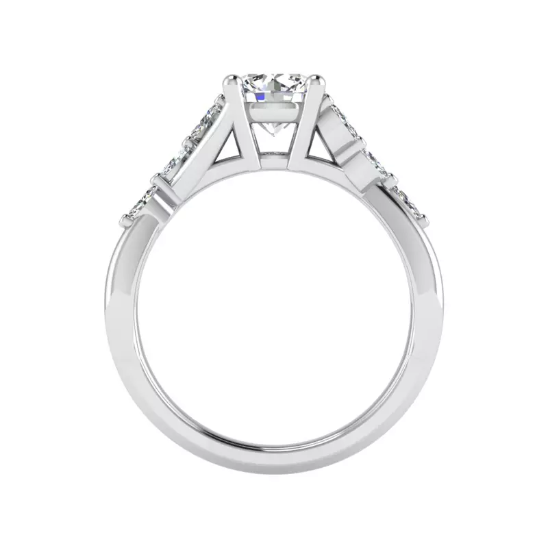 Platinum Nyla Engagement Ring