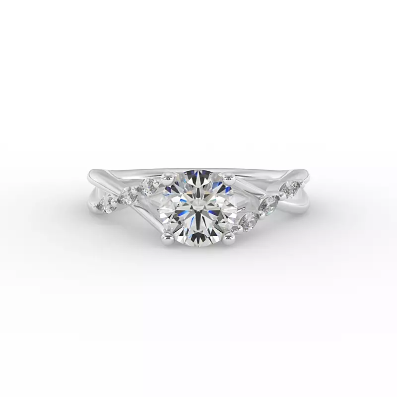 Platinum Nyla Engagement Ring