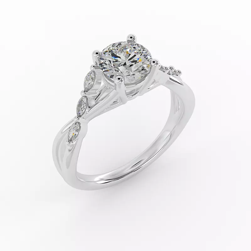 Platinum Nyla Engagement Ring