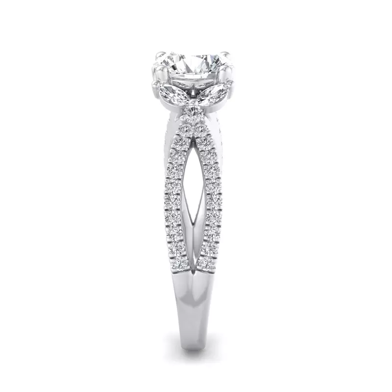 Platinum Angela Engagement Ring