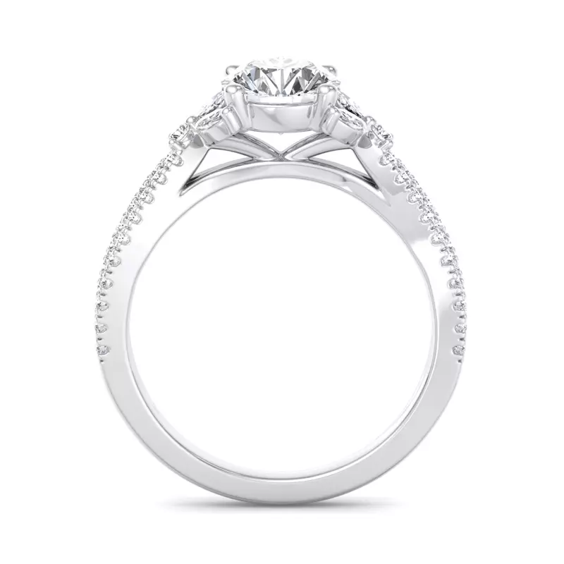 Platinum Angela Engagement Ring