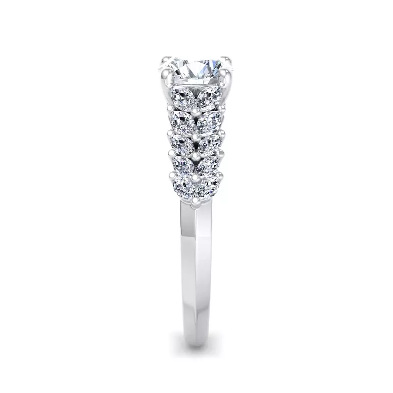 Platinum Kali Engagement Ring