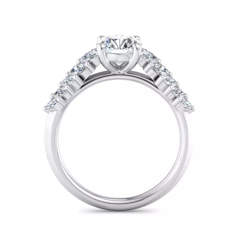 Platinum Kali Engagement Ring