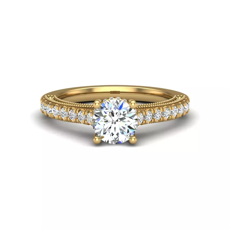 14K Yellow Gold Raegen Engagement Ring