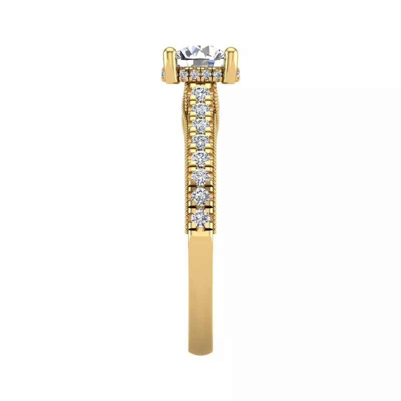 14K Yellow Gold Raegen Engagement Ring