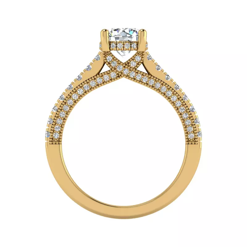 14K Yellow Gold Raegen Engagement Ring