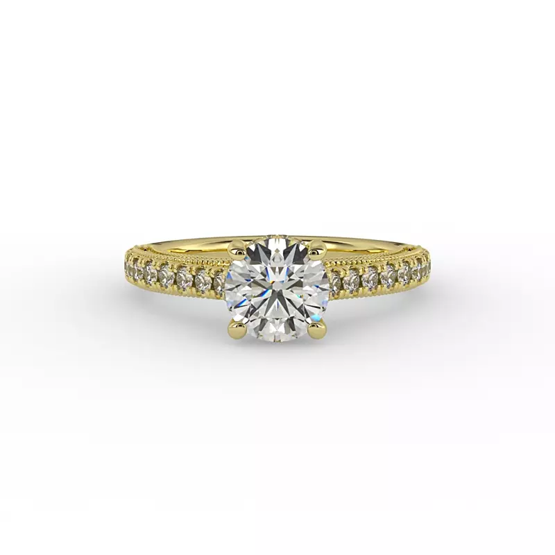 14K Yellow Gold Raegen Engagement Ring