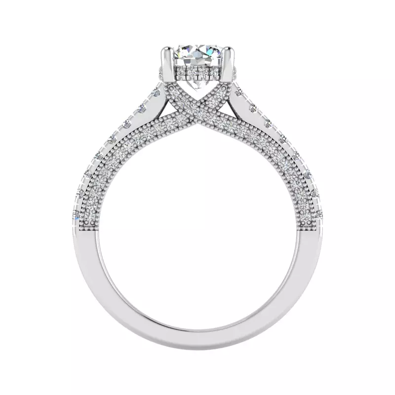 Platinum Raegen Engagement Ring