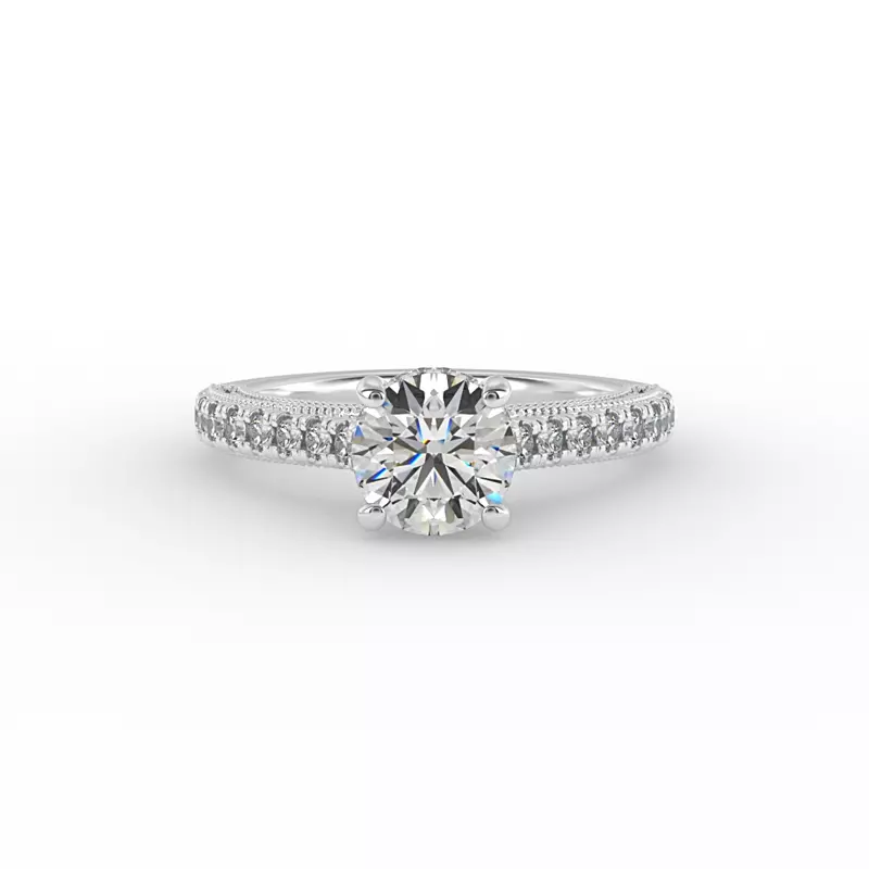 Platinum Raegen Engagement Ring