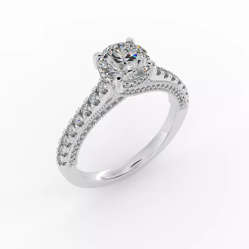 Platinum Raegen Engagement Ring