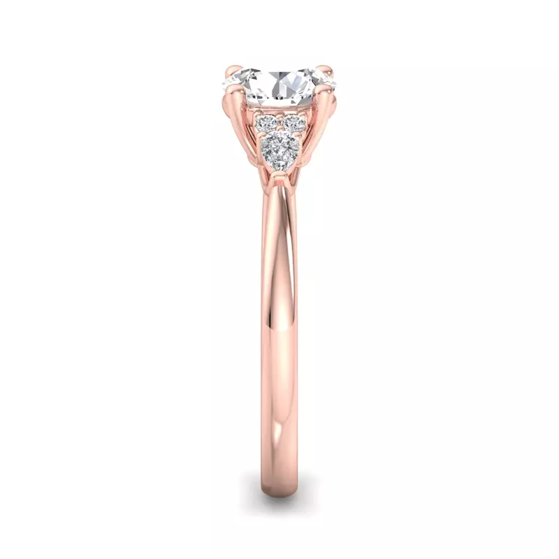 14K Rose Gold Rowan Engagement Ring