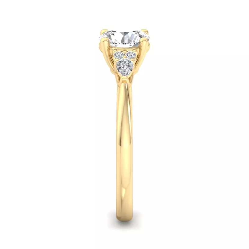18K Yellow Gold Rowan Engagement Ring