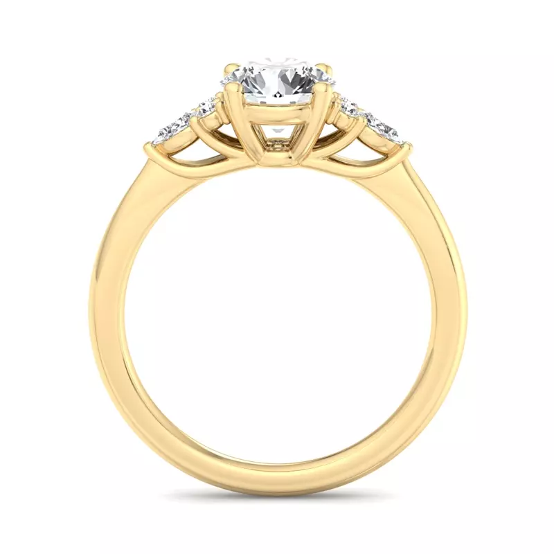 18K Yellow Gold Rowan Engagement Ring