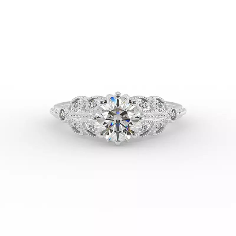 18K White Gold Camilla Engagement Ring