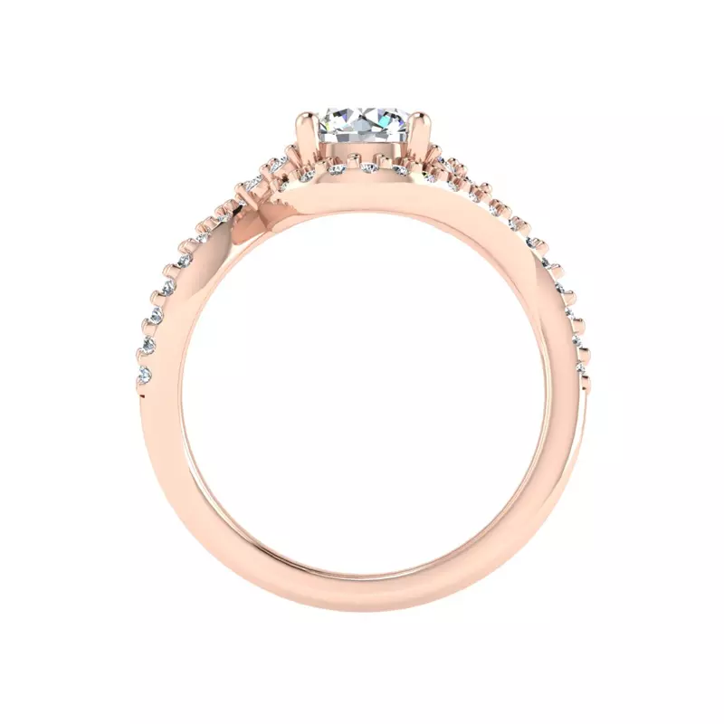 14K Rose Gold Joanna Engagement Ring