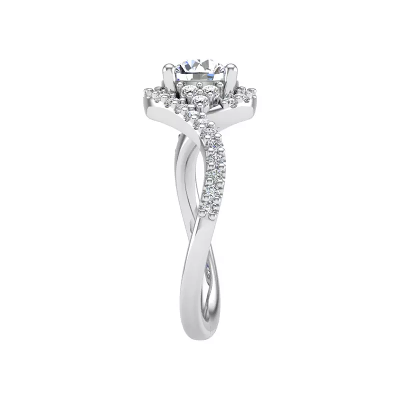 14K White Gold Joanna Engagement Ring