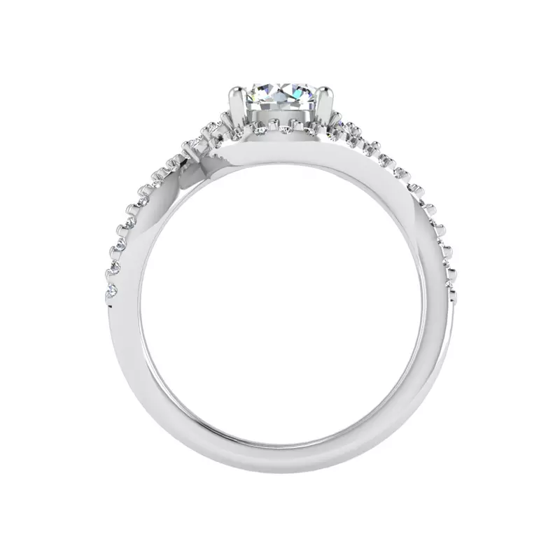14K White Gold Joanna Engagement Ring