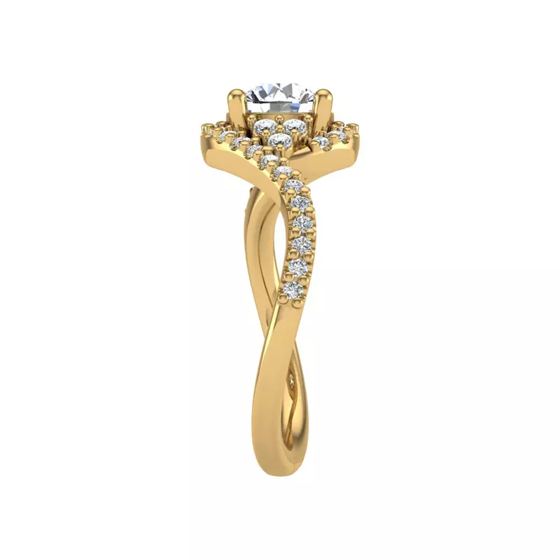 18K Yellow Gold Joanna Engagement Ring