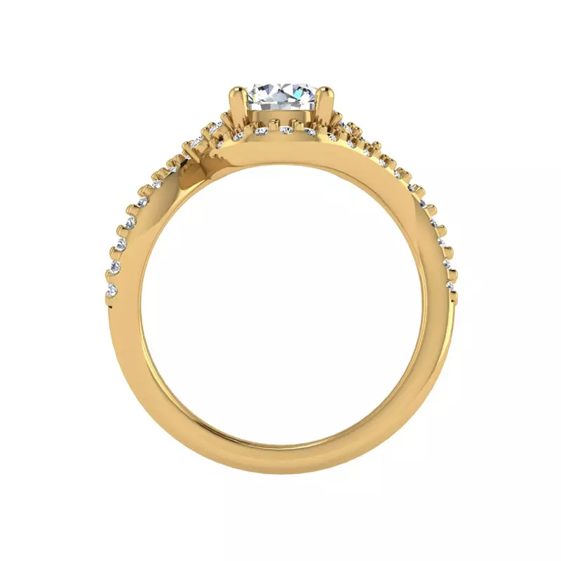 18K Yellow Gold Joanna Engagement Ring
