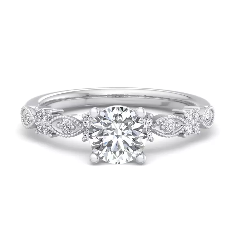 Platinum Evangeline Engagement Ring