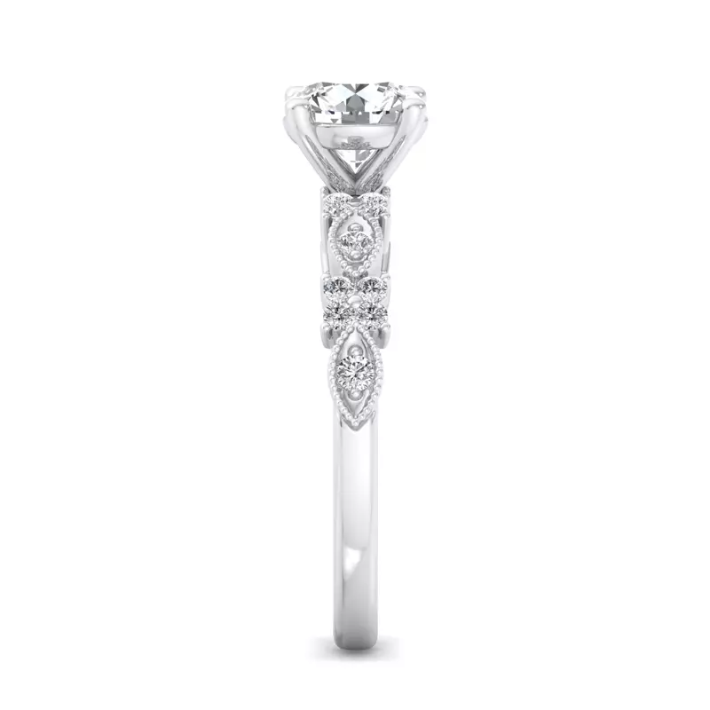 Platinum Evangeline Engagement Ring