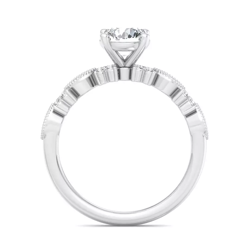 Platinum Evangeline Engagement Ring