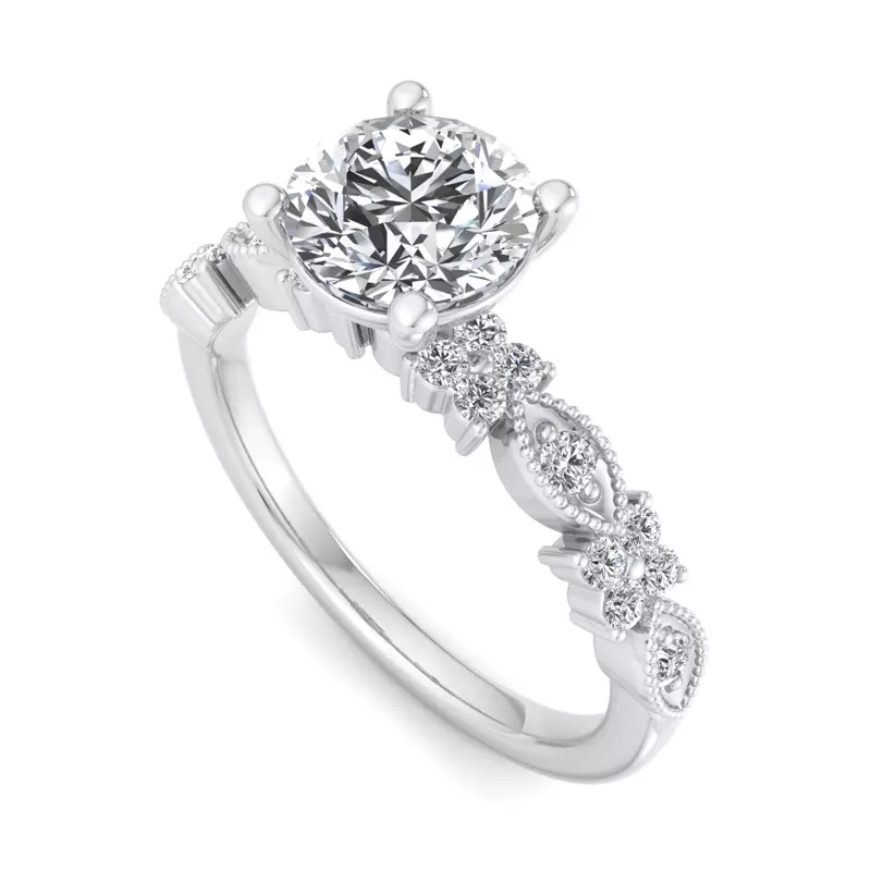 Platinum Evangeline Engagement Ring