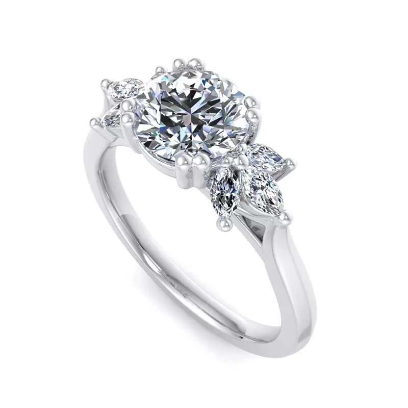 Platinum Nicole Engagement Ring